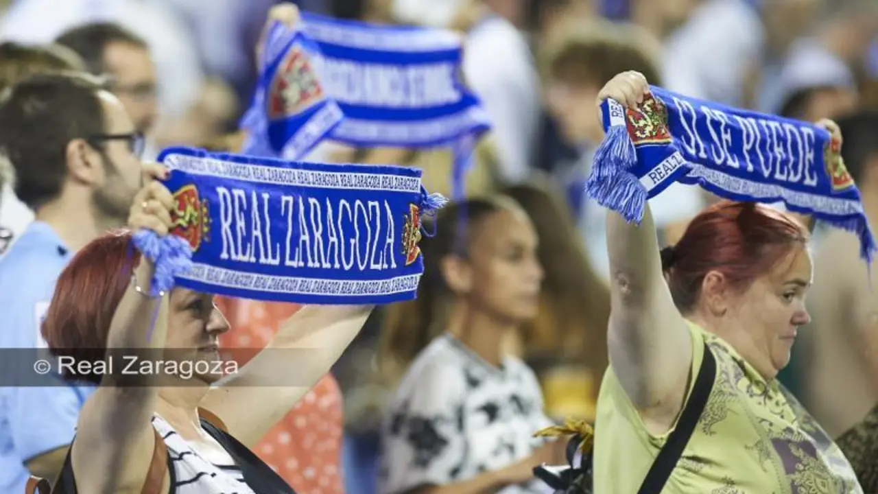 La Romareda present&oacute; muy buena entrada en el partido de Copa. | Foto: Tino Gil, Real Zaragoza