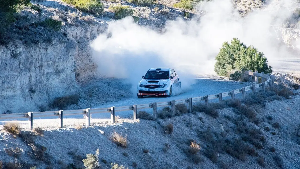 Pons y Muntadas, en la pasada edici&oacute;n del rally de Cadreta. Foto: FADA