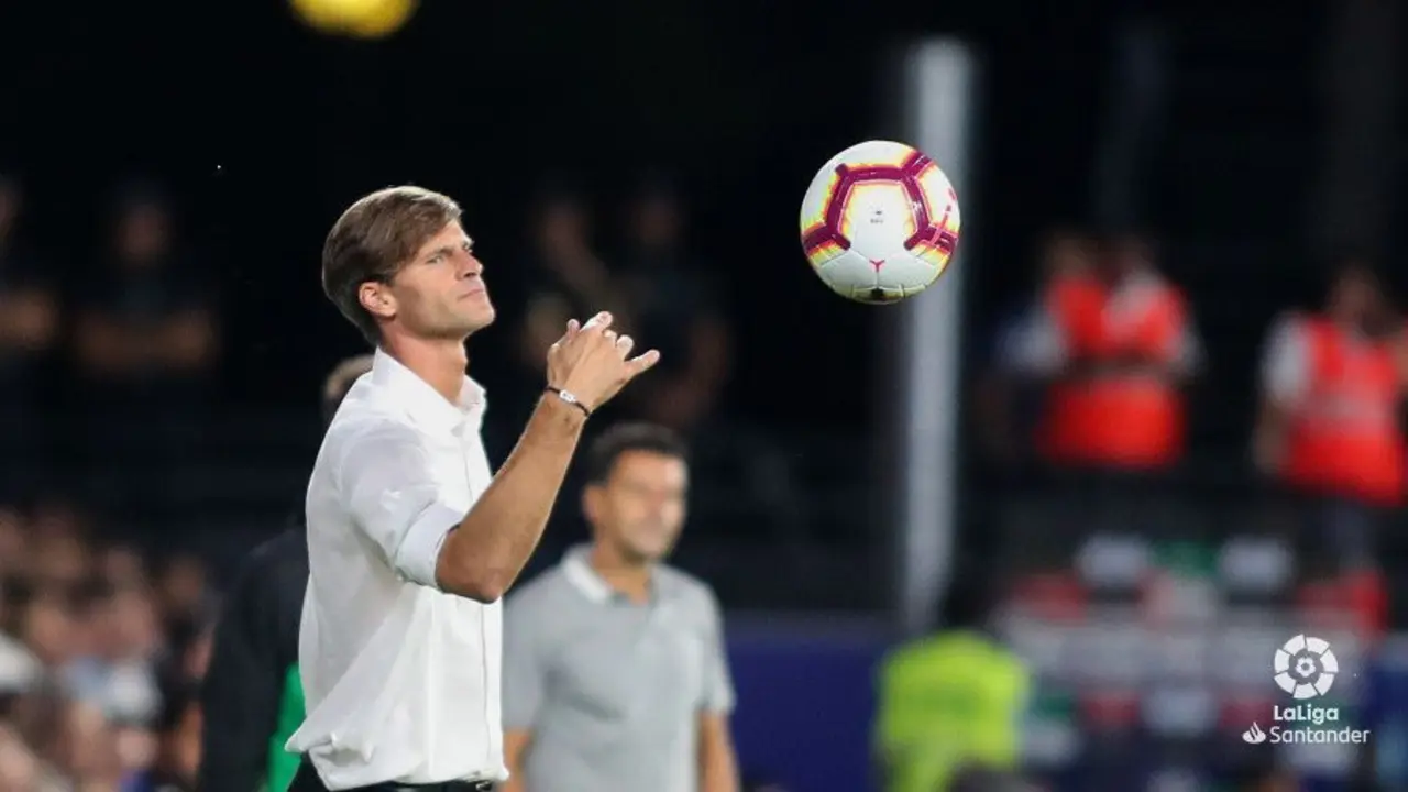 Leo Franco con M&iacute;chel a la sombra | Foto: LaLiga