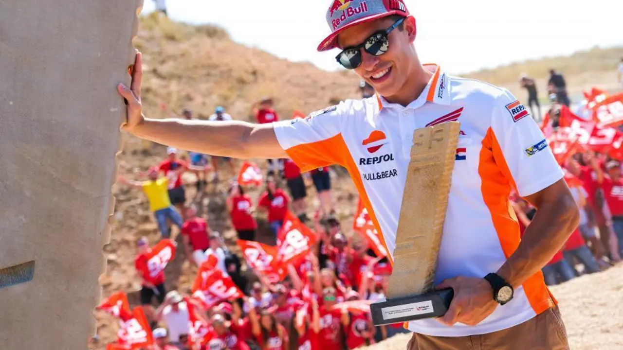 Marc Marquez en Motorland 