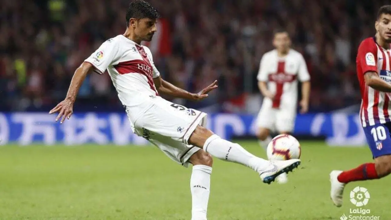 Aguilera disput&oacute; la segunda mitad en el Wanda y fue uno de los m&aacute;s destacados.| Foto: LaLiga
