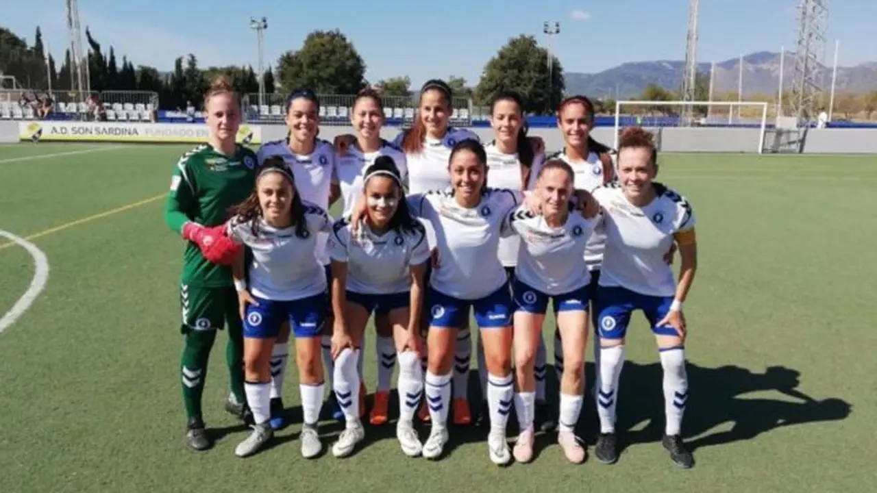 Once inicial del Zaragoza CFF en Palma de Mallorca | Foto: Zaragoza CFF