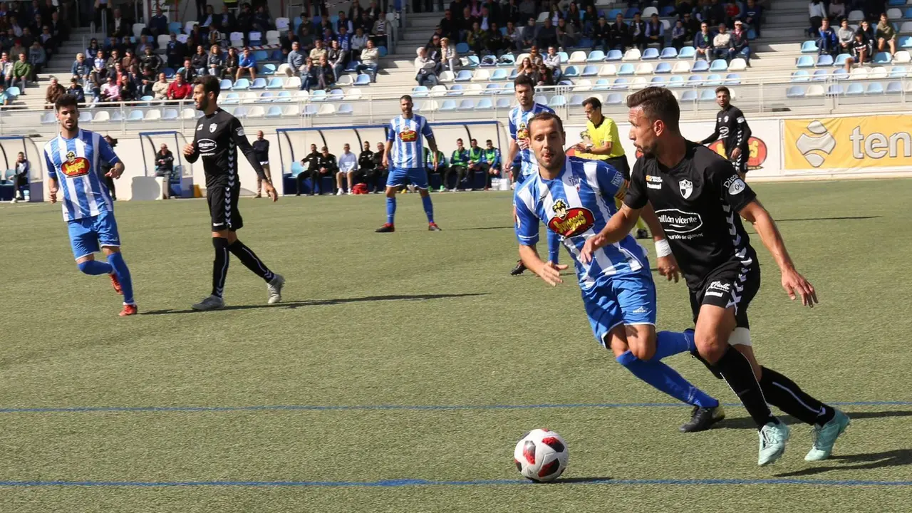 Imagen del Ejea - Ebro de la temporada pasada. | Foto: SD Ejea