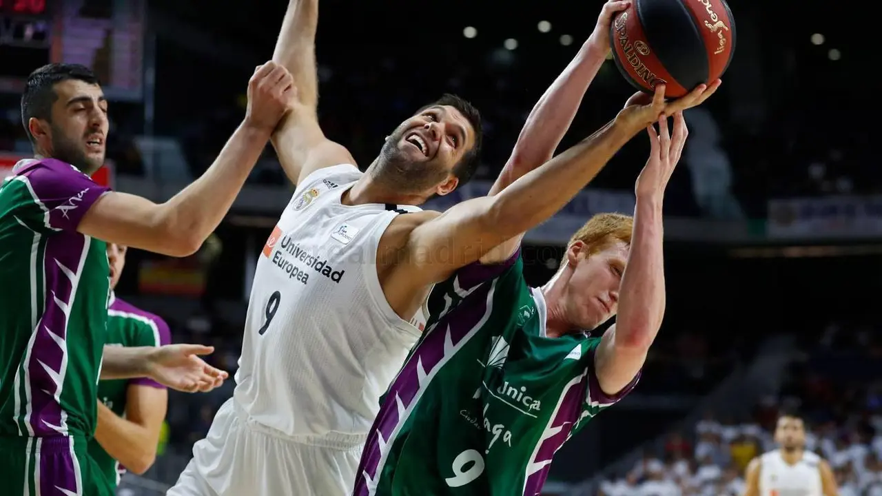 Imagen durante el Real Madrid - Unicaja | Foto: &Aacute;NGEL MART&Iacute;NEZ