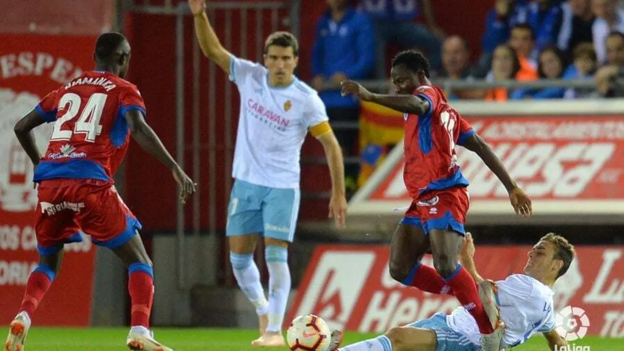 Zapater en Los Pajaritos. | Foto: La Liga