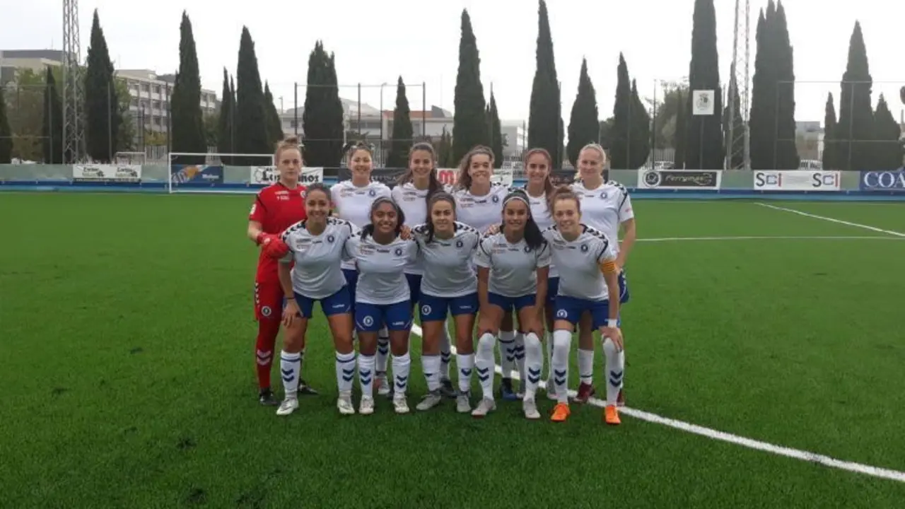 Once inicial del Zaragoza CFF ante el RCD Espanyol &lsquo;B&rsquo; de la jornada 5. | Foto: Zaragoza CFF