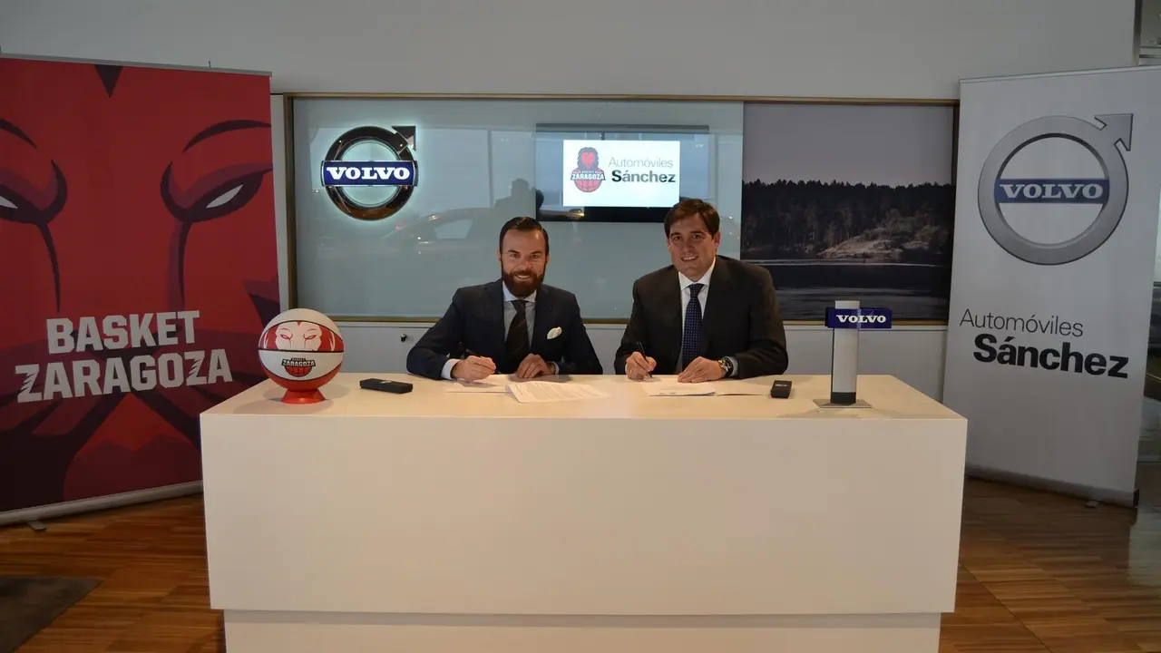 Alberto S&aacute;nchez y Reynaldo Benito. Foto: Basket Zaragoza
