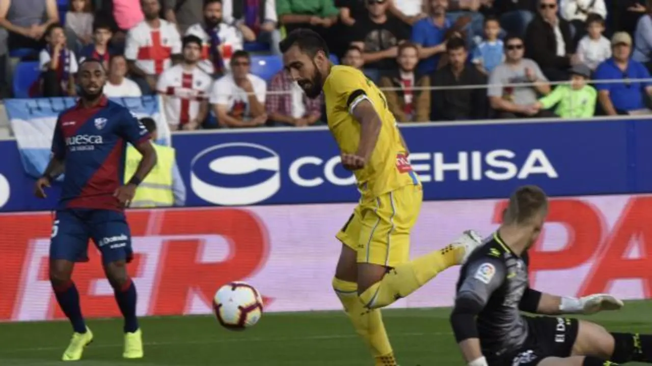 Borja Iglesias fue el foco de los c&aacute;nticos denunciados | Foto: LaLiga Santander