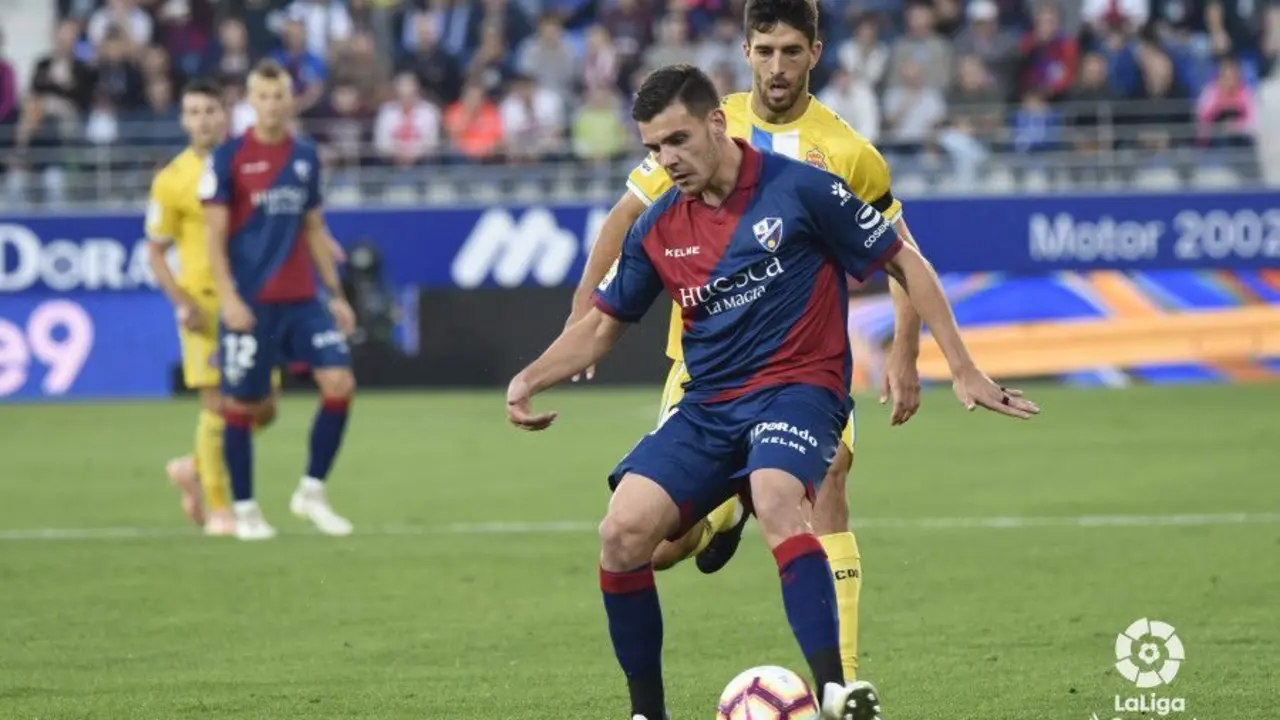 Gallar durante un partido de la temporada pasada | Foto: LaLiga