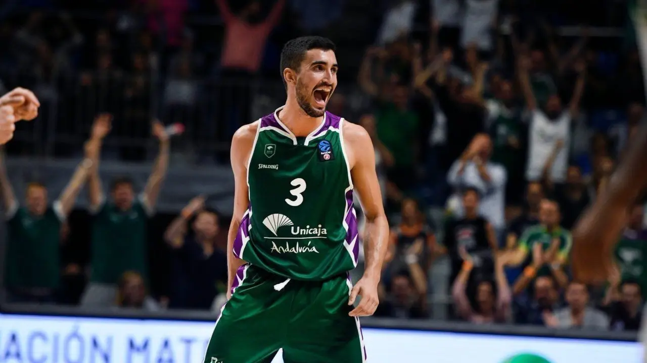 Jaime Fern&aacute;ndez es el l&iacute;der de Unicaja. Foto: @unicajaCB