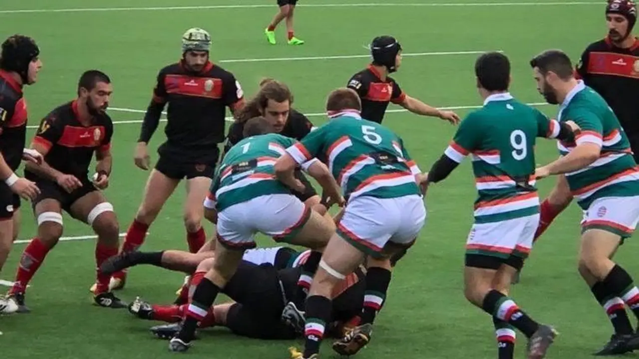 Imagen de un partido masculino entre &Iacute;bero y Tarazona. Foto: &Iacute;bero