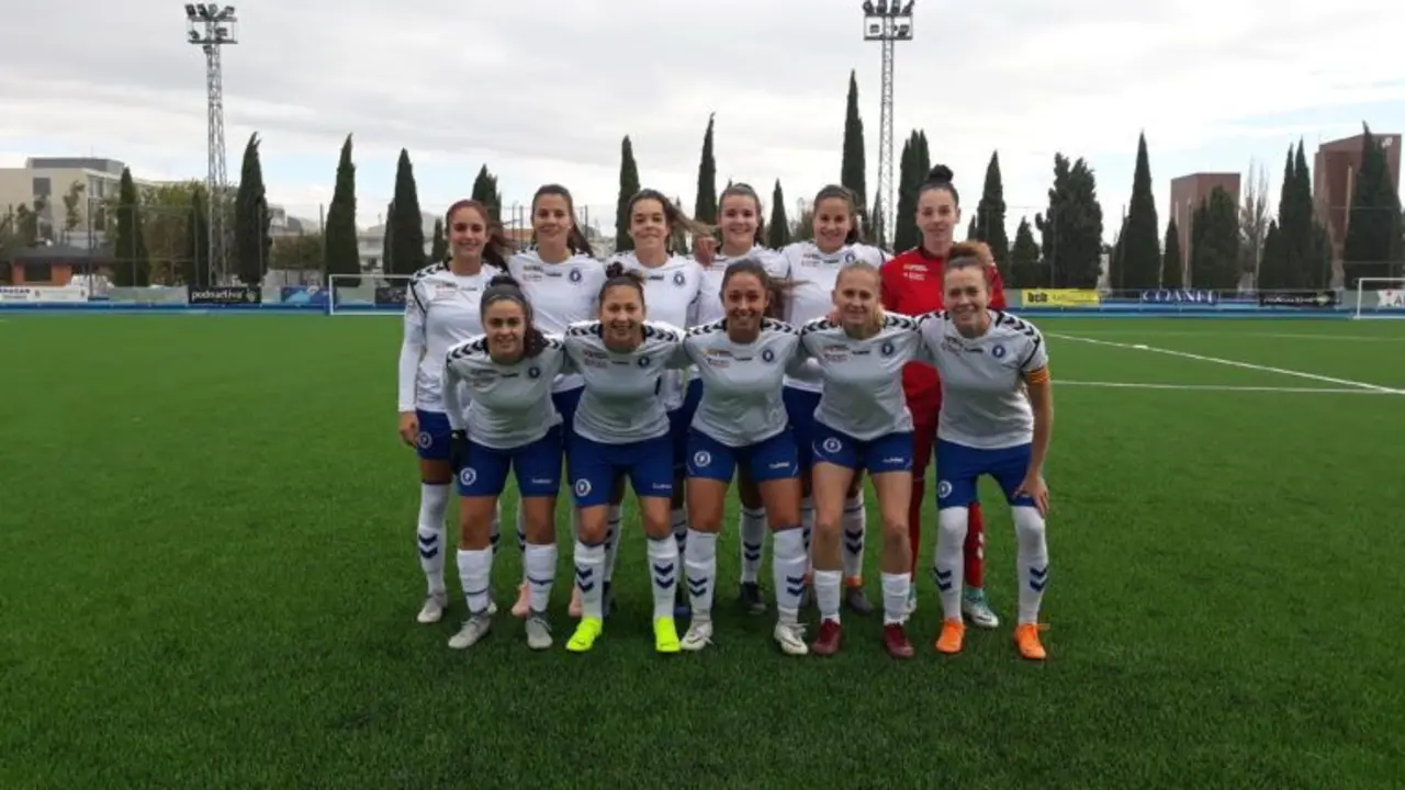 Once inicial del Zaragoza CFF ante el Sant Pere . | Foto: Zaragoza CFF