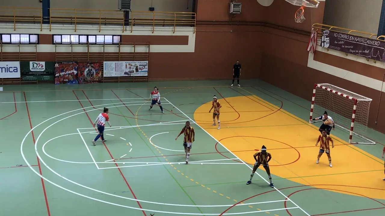 Las locales han dominado el encuentro en todo momento