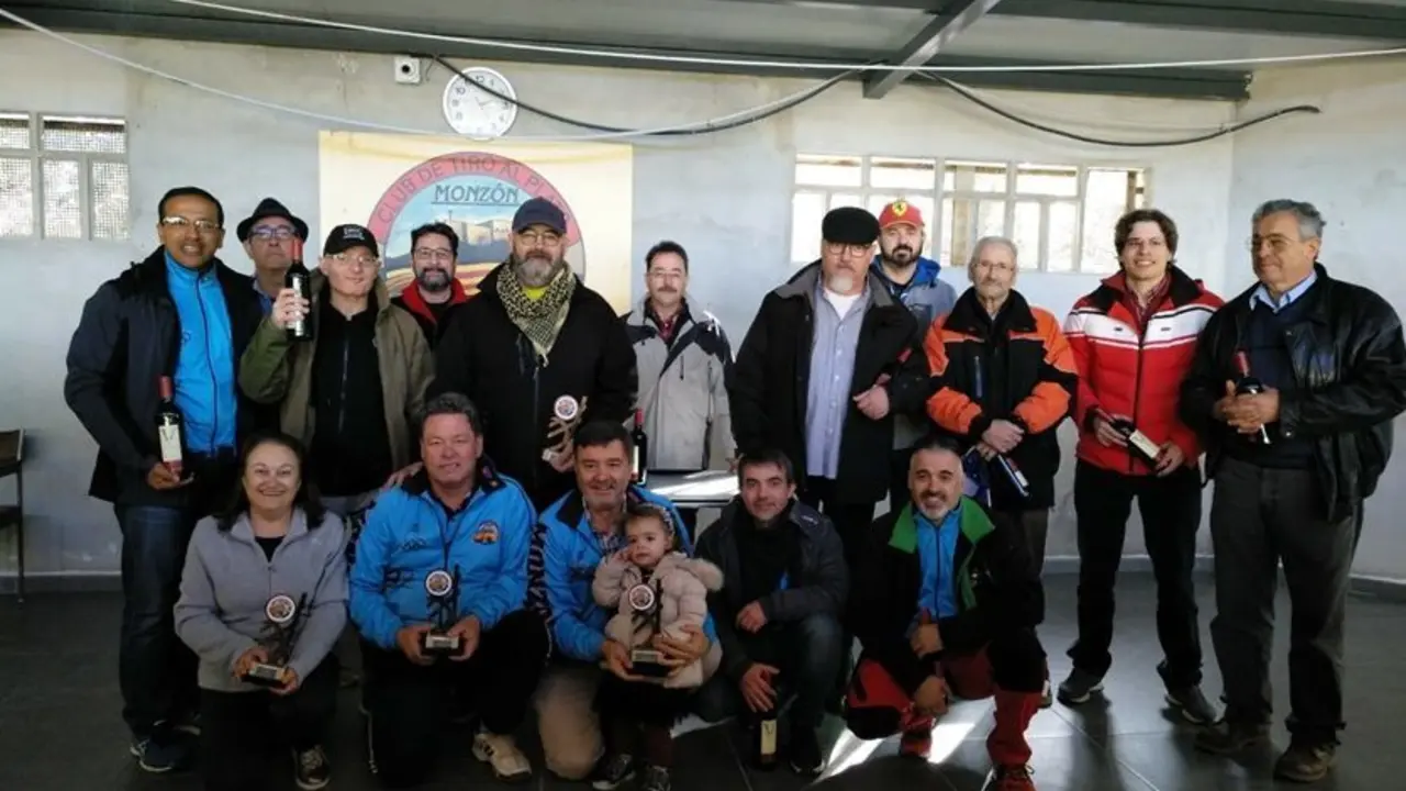 Imaggen de los tiiradores que participaron en la prueba del pasado domingo en Monz&oacute;n. Foto: CT Monz&oacute;n