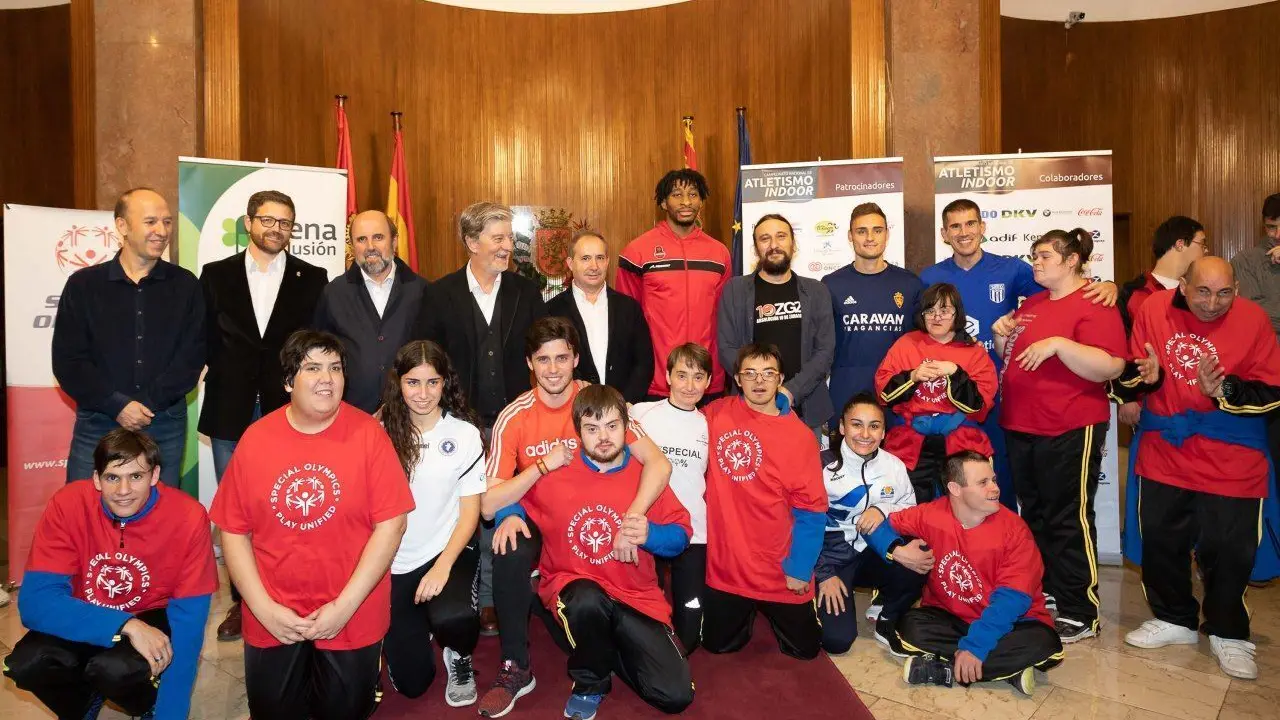 El Campeonato Nacional de Atletismo indoor para personas con discapacidad se celebra en Zaragoza. | Foto: Ayuntamiento de Zaragoza