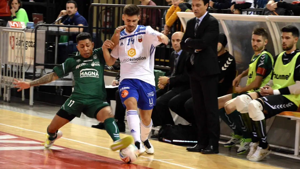 Imagen durante el partido | Foto: F&uacute;tbol Emotion Zaragoza