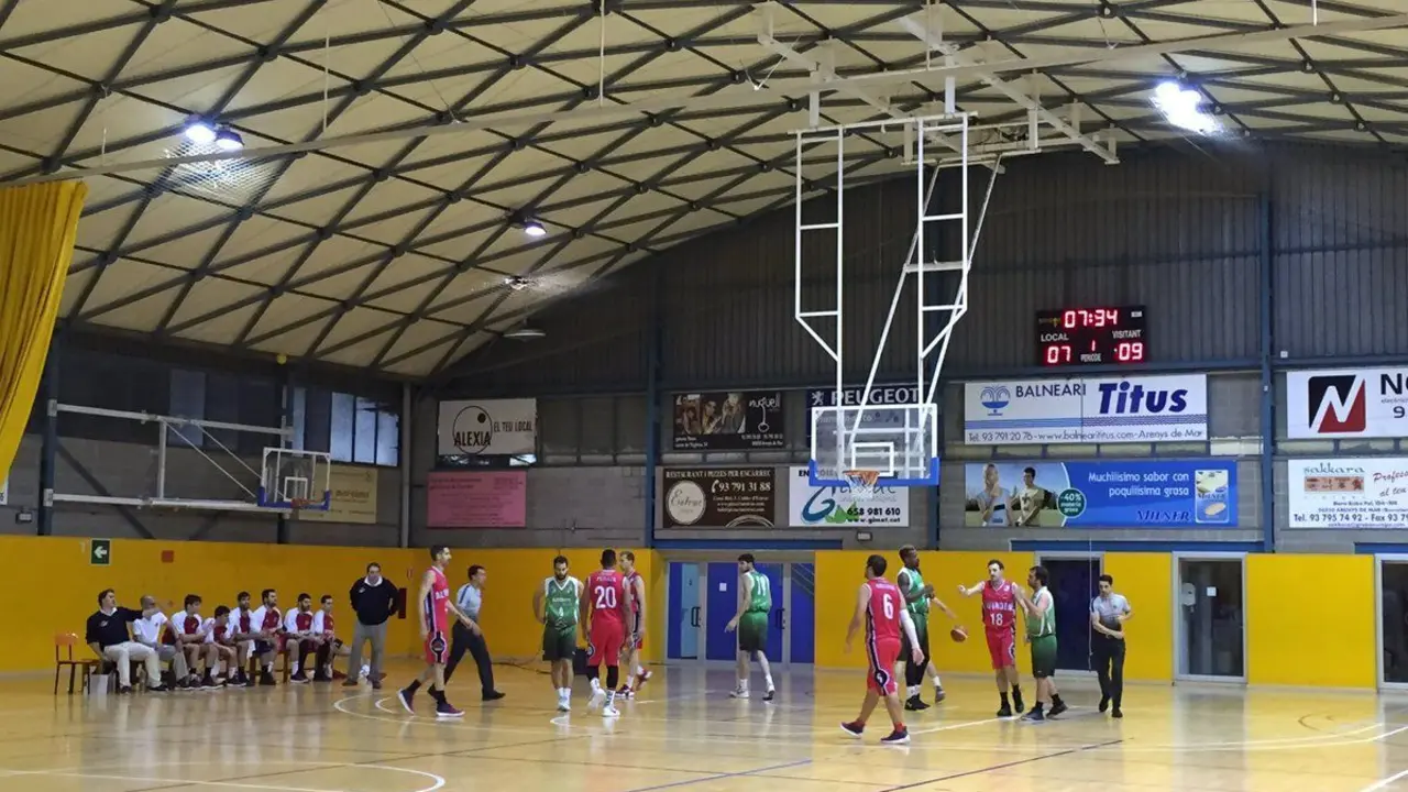 Imagen del partido del Alfind&eacute;n. Foto: Arenys Basquet