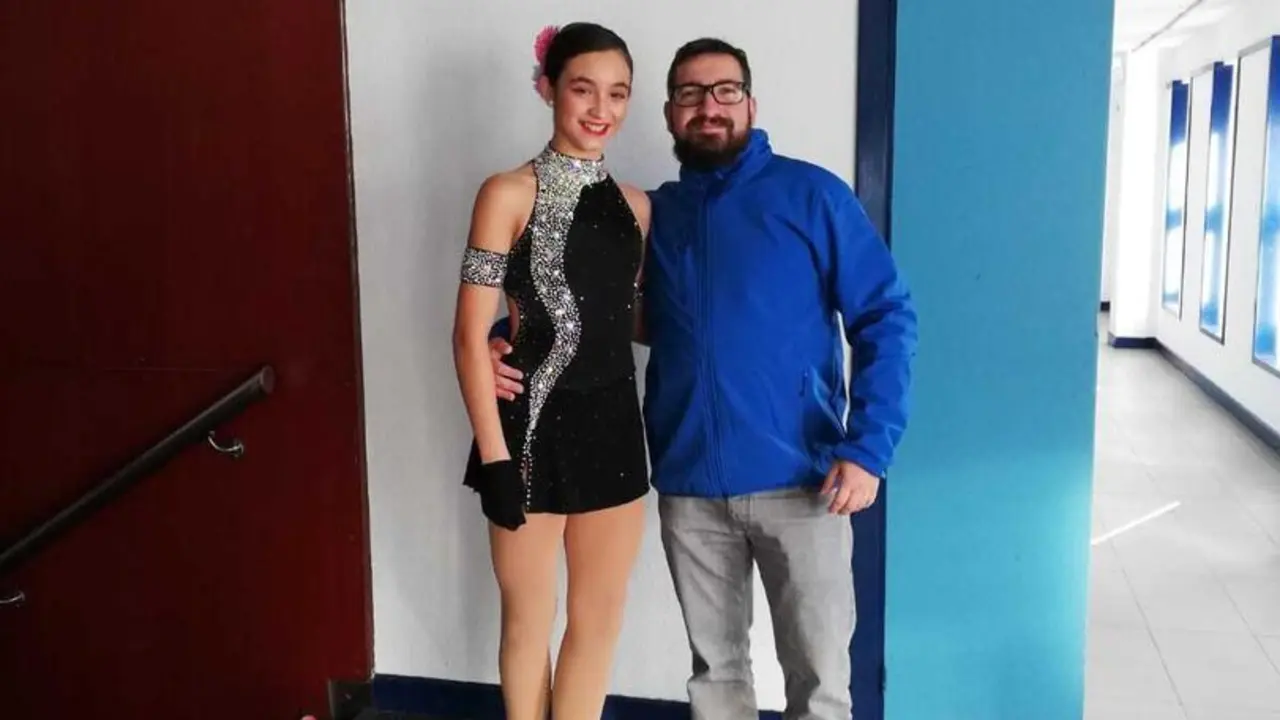 Yediel Cant&oacute;n y Mar&iacute;a Escrichs, en la competici&oacute;n celebrada en San Sebasti&aacute;n. Foto: CH Jaca