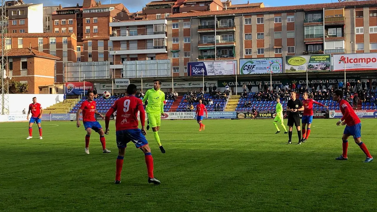 El CD Teruel se enfrenta en casa al Ontinyent CF con el marcador igualado |Foto: Raquel S&aacute;nchez