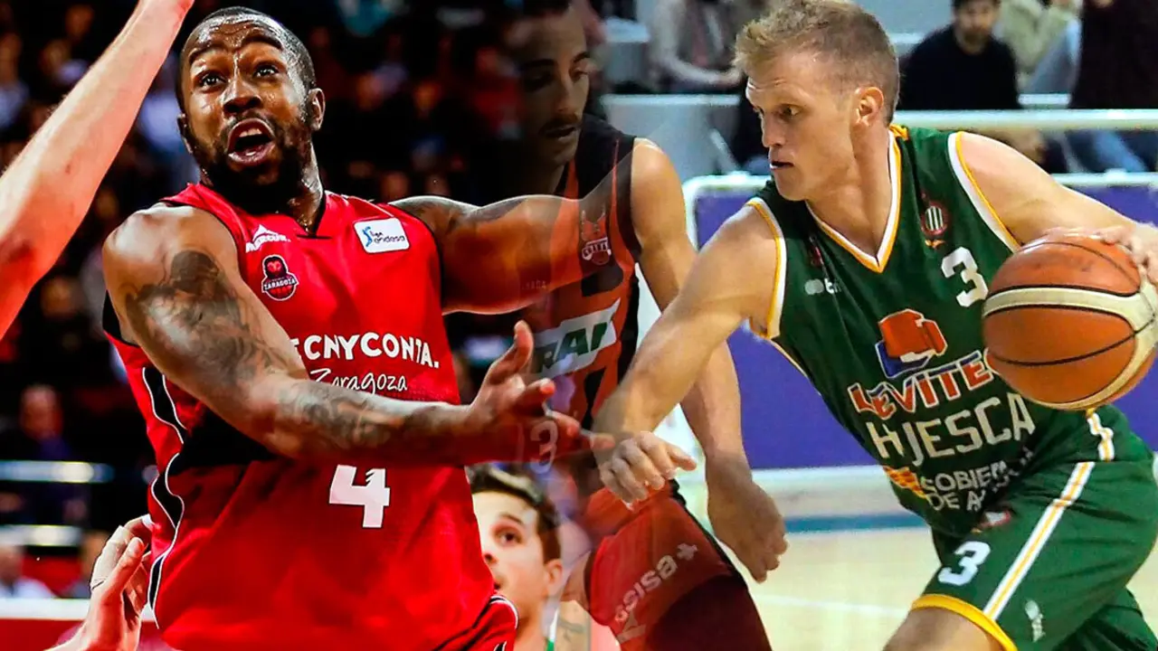 Bo McCalebb y Tyler Haws, m&aacute;ximos exponentes de este gran arranque liguero | Fotos: Basket Zaragoza y C.Pascual