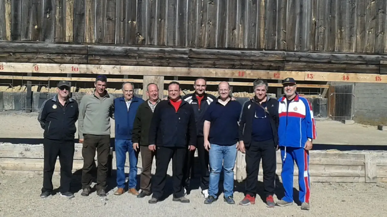 Participantes del torneo. | Foto: Club de Tiro Loreto de Huesca