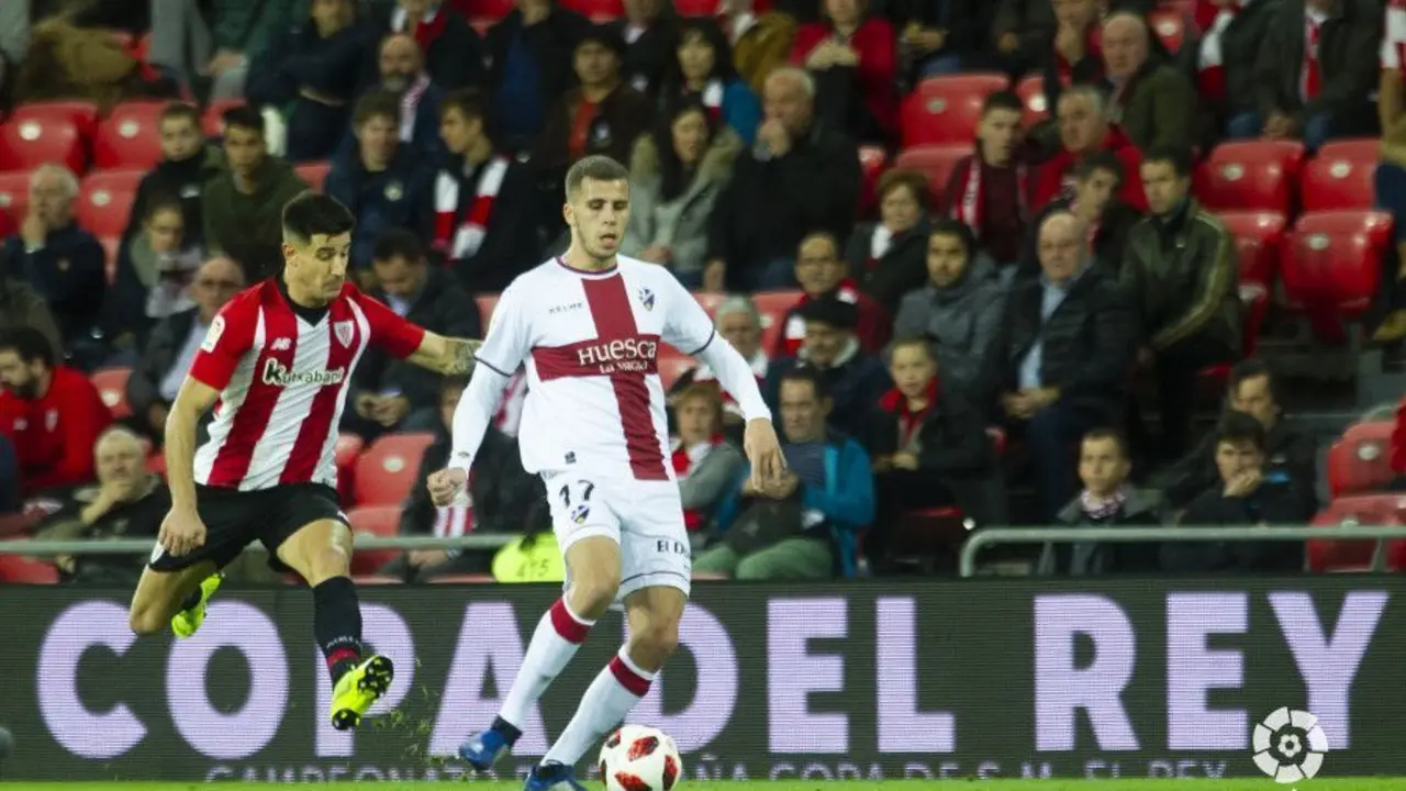 Rivera ante el Athetic de Bilbao en la ida de Copa del Rey | Foto: LFP
