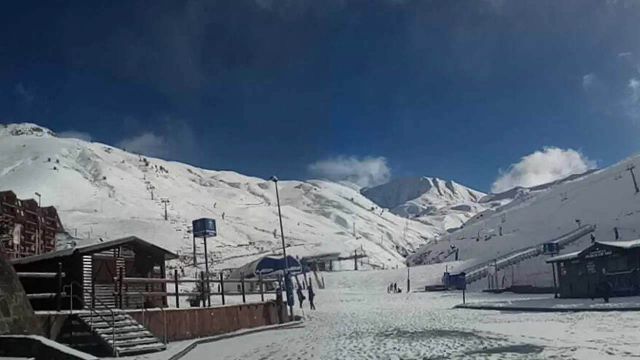 Imagen de la base de la estaci&oacute;n de Ast&uacute;n del pasado 29 de noviembre.