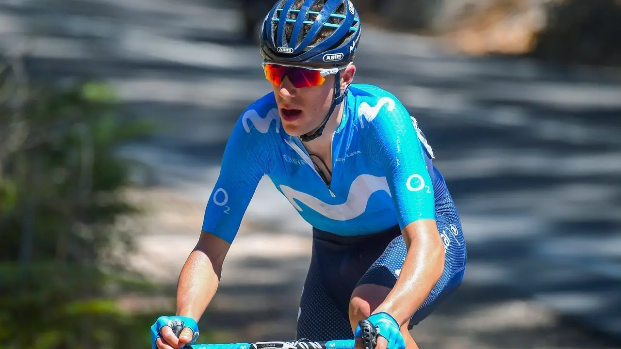 Jaime Castrillo en el Tour Down Under (Australia)