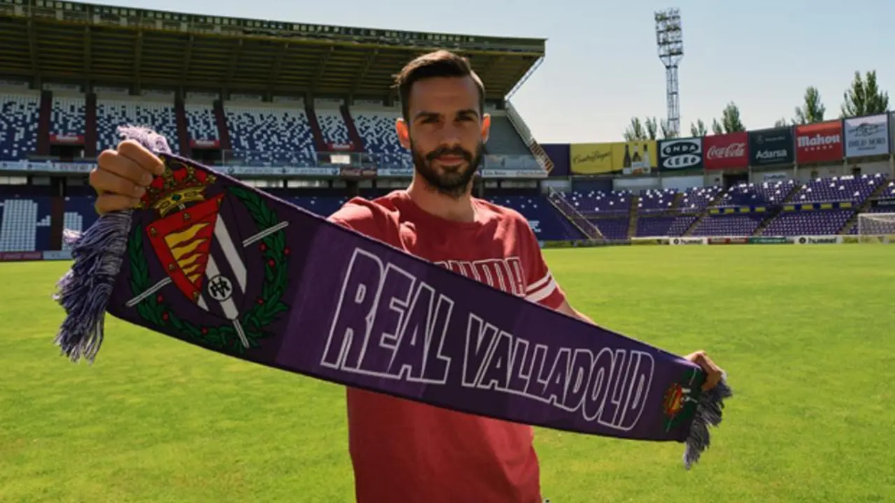 Guit&iacute;an en su presentaci&oacute;n con el Valladolid.