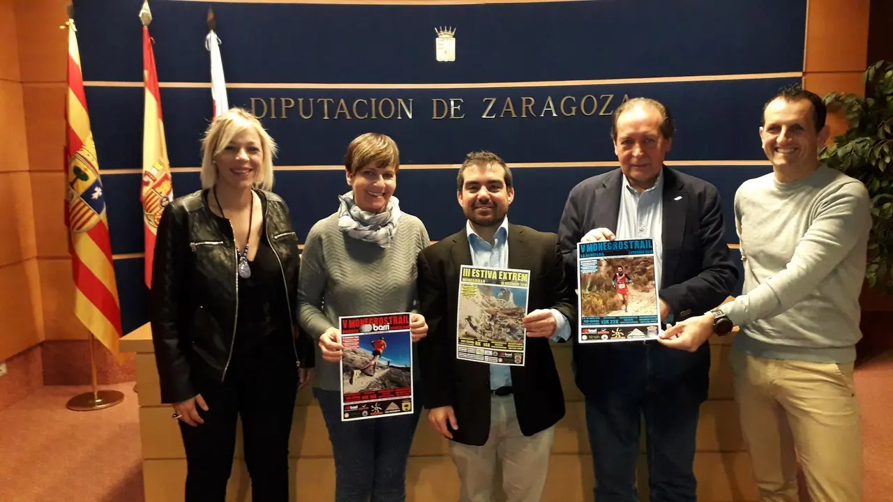 Presentaci&oacute;n de la III Monegros Trail. | Foto: Diputaci&oacute;n de Zaragoza