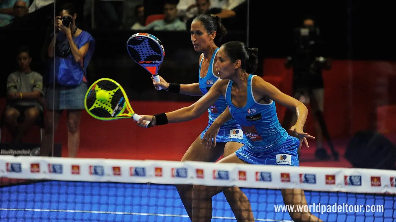 Las hermanas Alayeto en el WPT. | Foto: World Padel Tour