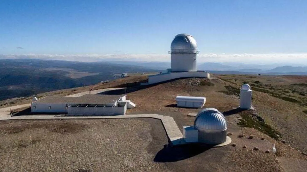 Vista a&eacute;rea del Observatorio Astrof&iacute;sico de Javalambre | Foto: CEFCA