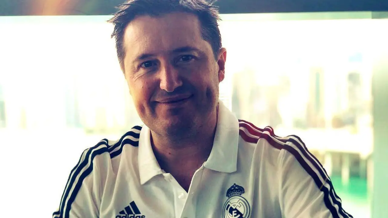 V&iacute;ctor Alfaro, en la concentraci&oacute;n del Madrid en Abu Dhabi. 