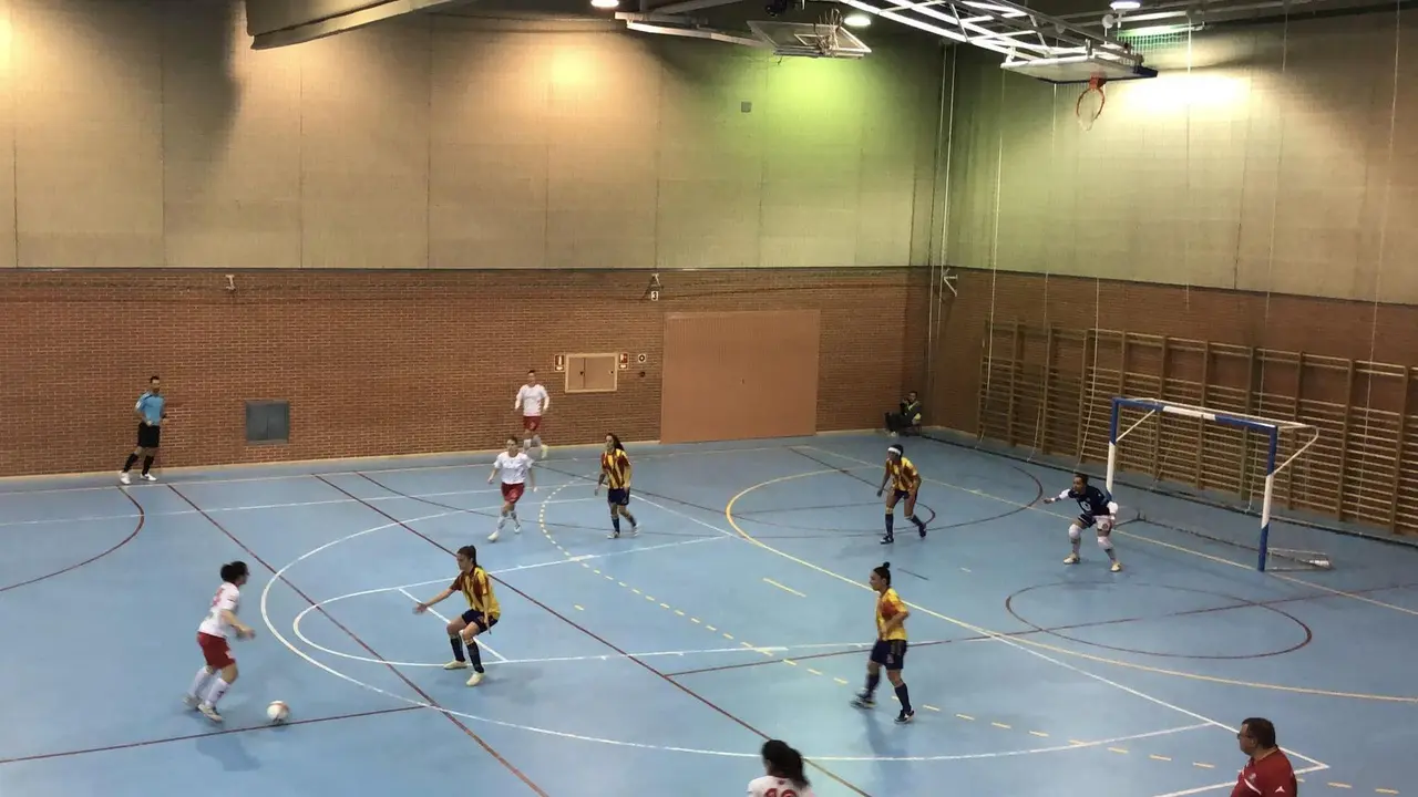 Rapha anot&oacute; el gol de las de Chus Mu&ntilde;oz. Foto: Sala Zaragoza