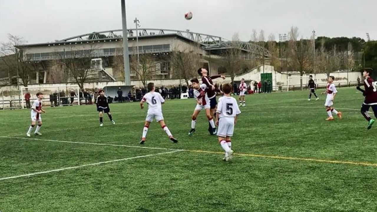 Imagen durante un partido de la primera jornada
