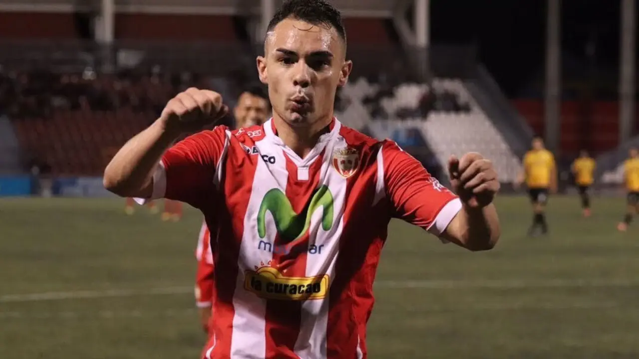 Pablo Gallego celebra un gol en Nicaragua | Foto: Marca