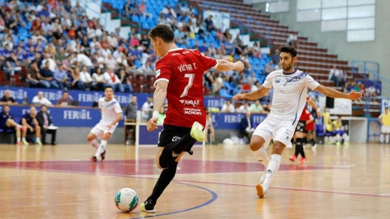 Imagen del partido de ida. Foto: O Parrulo
