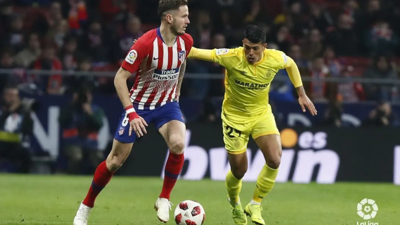 El centrocampista en un lance del partido copero antes de ser sustituido. |Foto: LFP