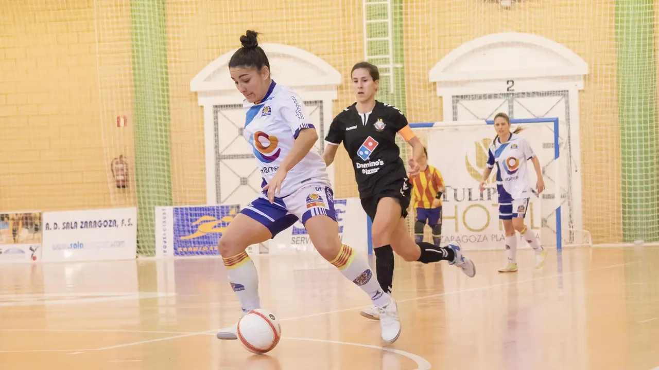 Imagen de un partido de esta temporada. Foto: Sala Zaragoza