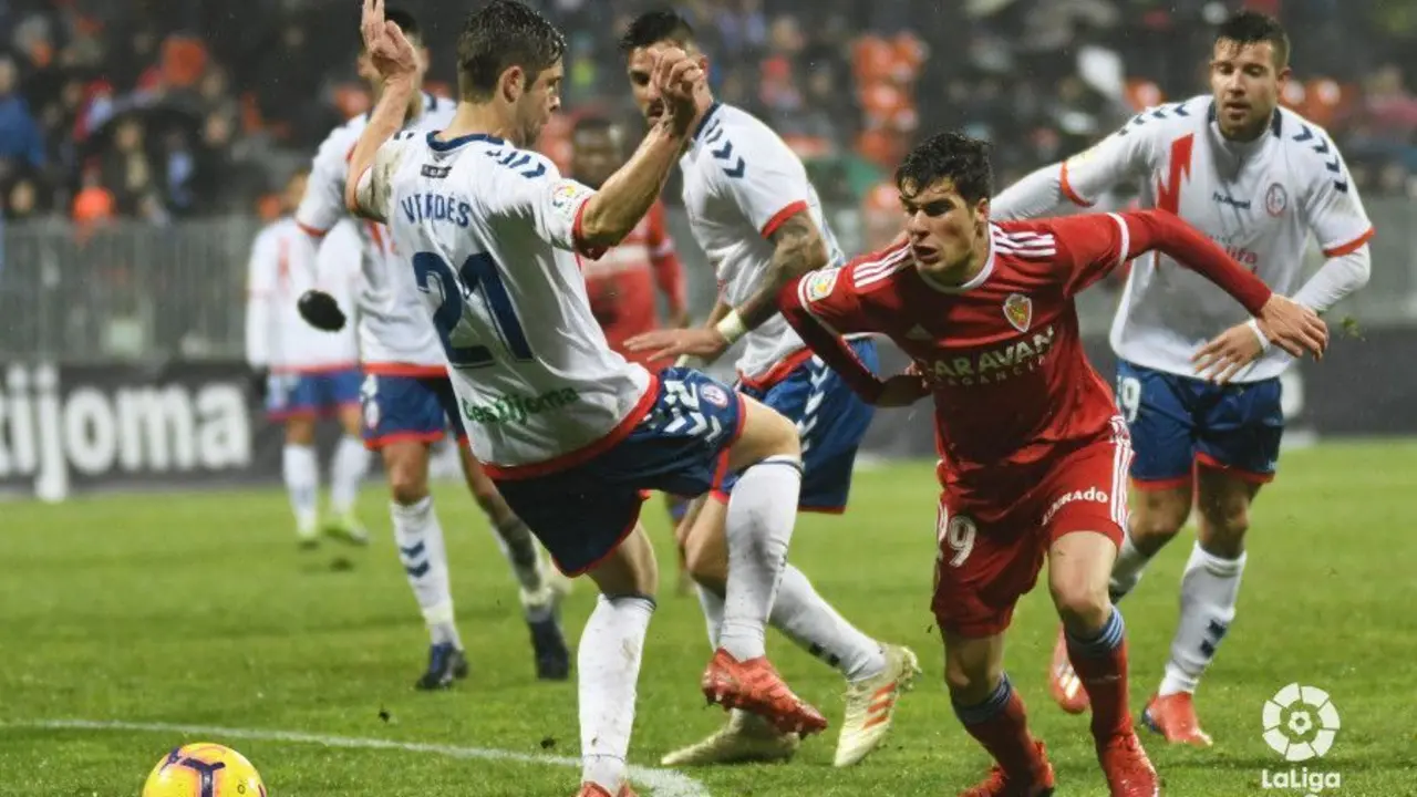 Soro, la temporada pasada ante el Rayo. Foto: La Liga