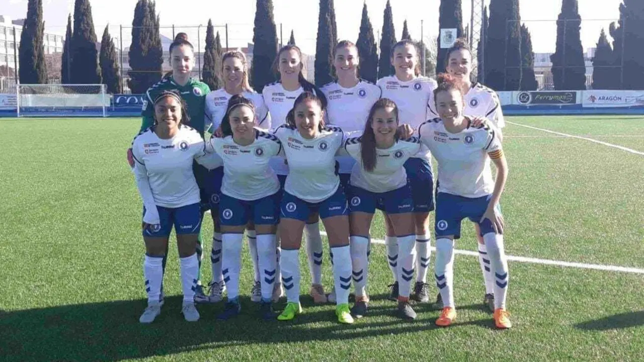 Once del Zaragoza ante el Pallej&aacute;. Foto: Zaragoza CFF