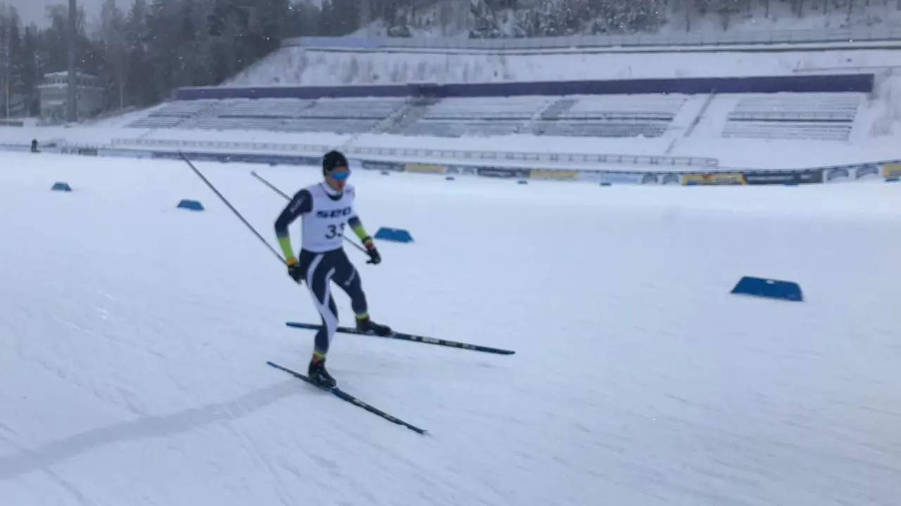 Mart&iacute; Vigo entra en los &uacute;ltimos metros de su participaci&oacute;n en el Mundial Sub 23. Foto: Cedida