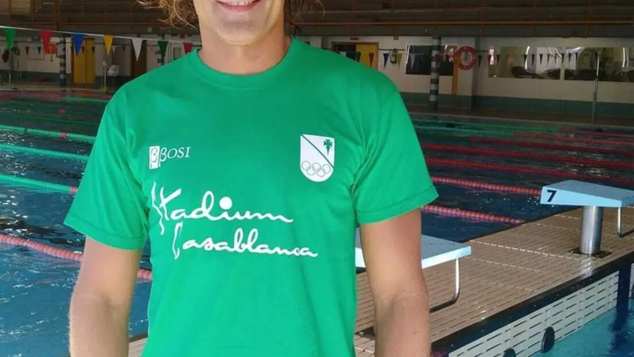 Jos&eacute; Juan Aranda, en la imagen, vive en Lanzarote y compite con el Stadium Casablanca. Foto: Cedida