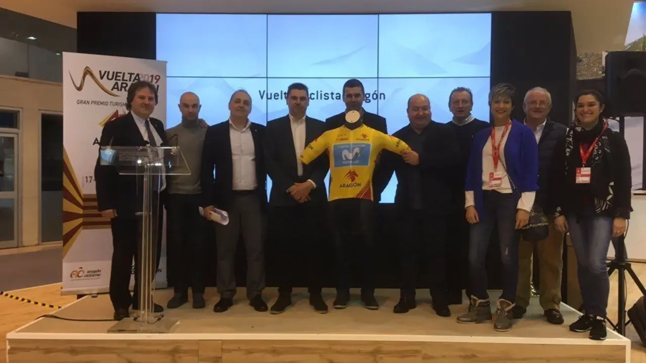 Presentaci&oacute;n en Fitur de la Vuelta Arag&oacute;n 2019 | Foto: Vuelta Arag&oacute;n