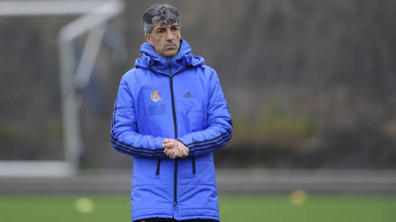 Imanol Alguacil, entrenador de la Real Sociedad | Foto: Diario AS