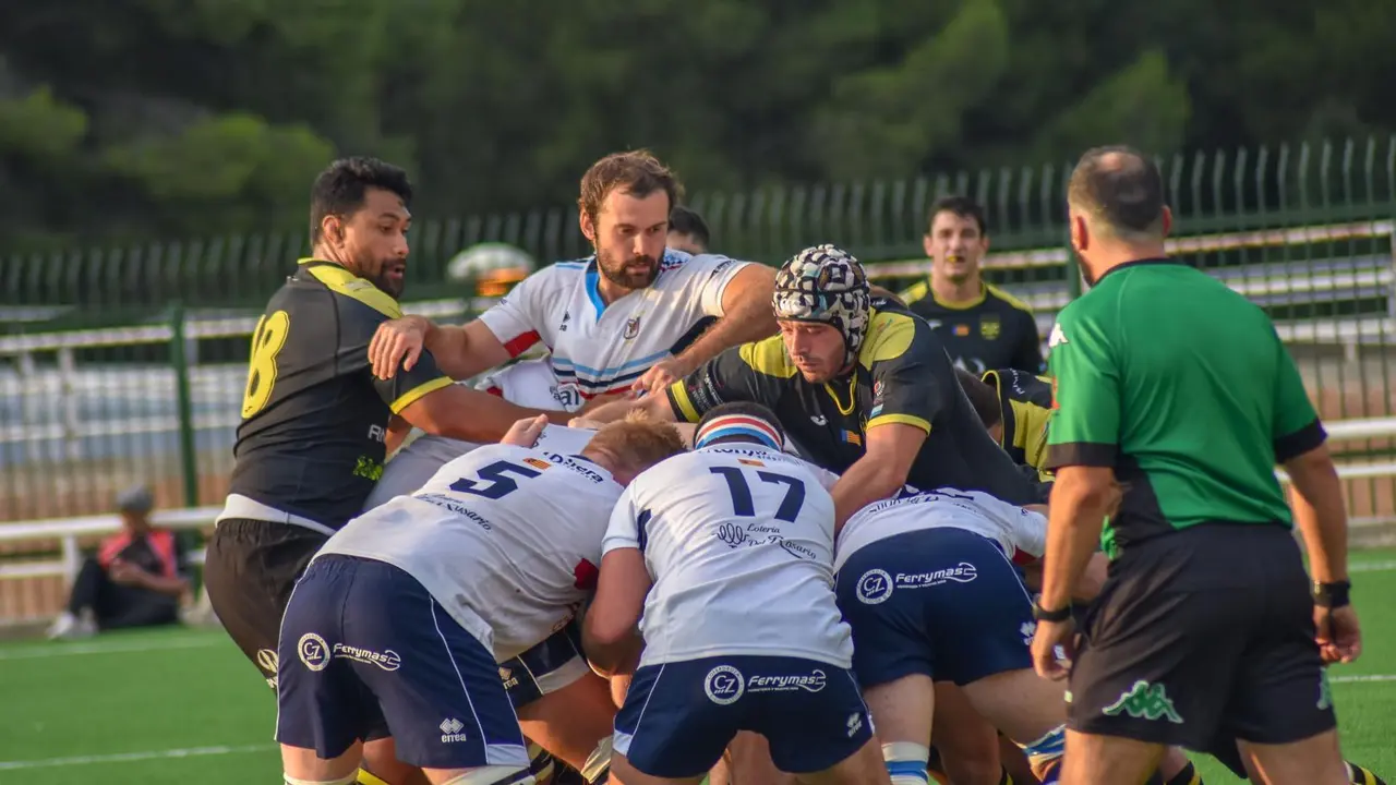 Momento del partido de la primera vuelta. Foto: Susana Soto
