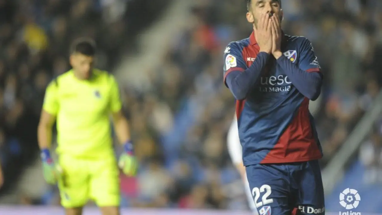 Enric Gallego lleg&oacute; al Huesca en el pasado mes de enero |Foto: LFP