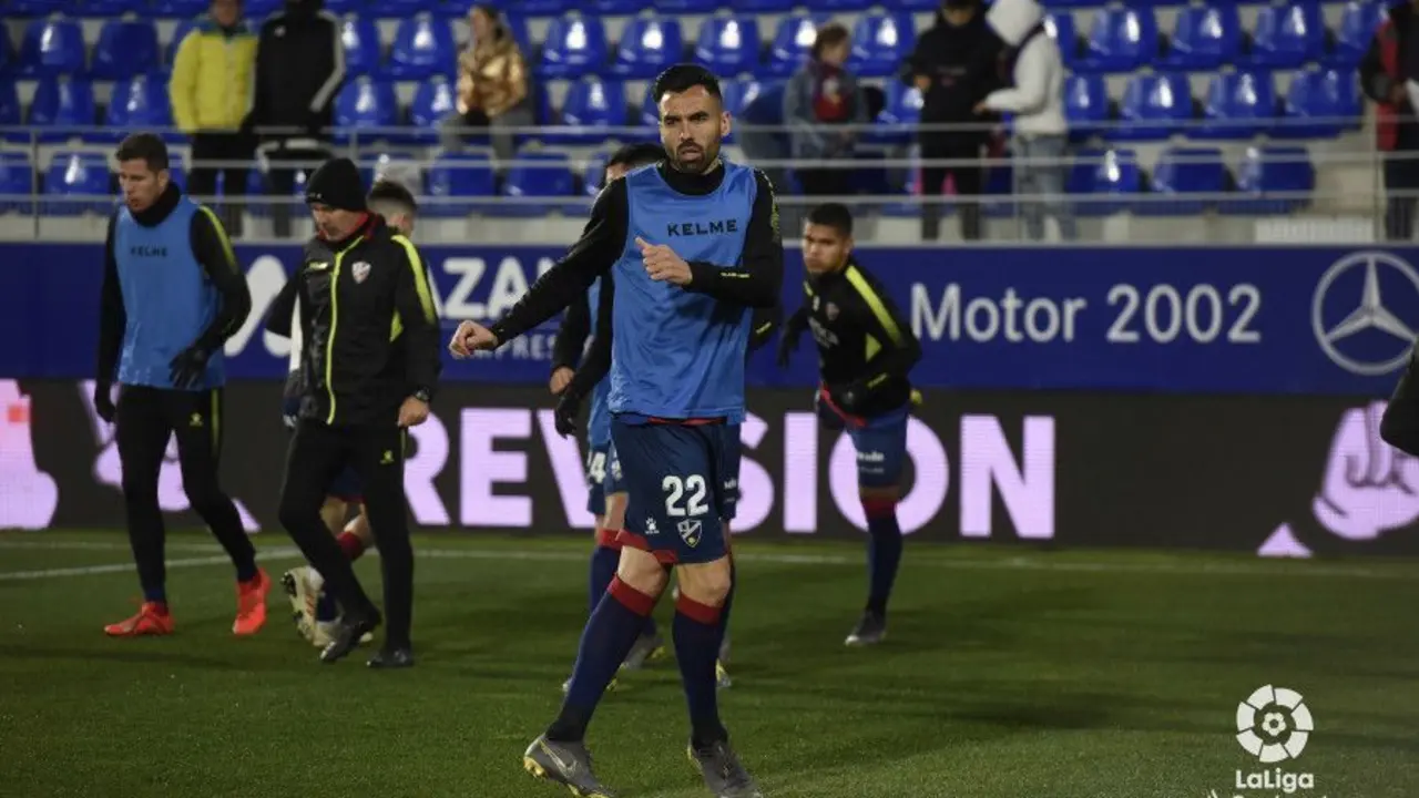 Enric Gallego con su gol, ha marcado en apenas ocho meses en 3 categor&iacute;as. | Foto: LFP