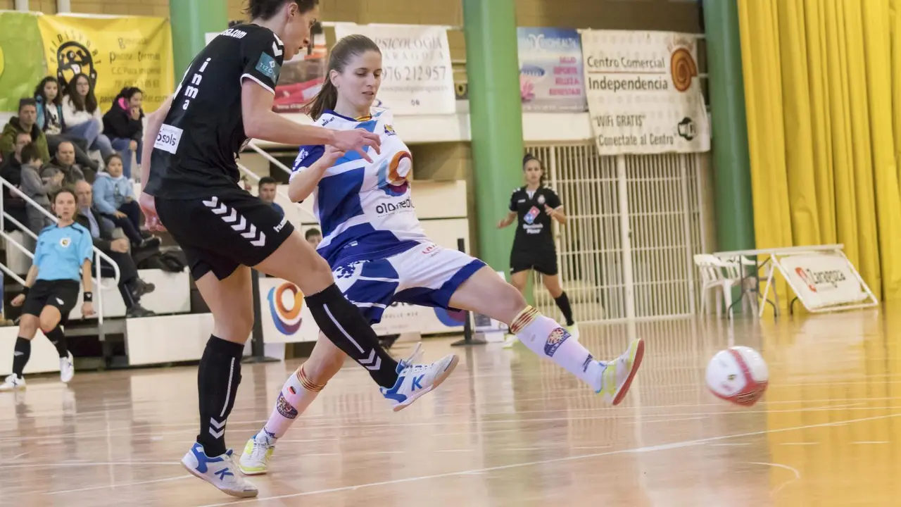 Imagen del partido ante Burela. Foto: Roc&iacute;o Faci
