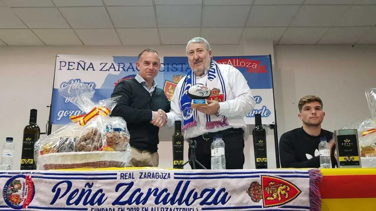 Inauguraci&oacute;n de la Pe&ntilde;a Zaragocista Zaralloza. Foto: FP Real Zaragoza